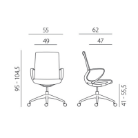 Topsit TOP70 Bürodrehsessel