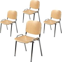 Topsit CLA Besucherstuhl Set 4