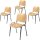 Topsit CLA Besucherstuhl Set 4