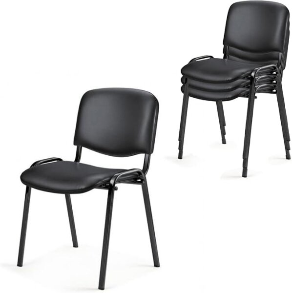 Topsit CLA Besucherstuhl Kunstleder Set 4