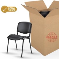 Topsit CLA Besucherstuhl Kunstleder Set 4