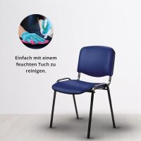 Topsit CLA Besucherstuhl Kunstleder Set 4