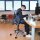 Topsit IND102 Arbeitsdrehstuhl mit 3D verstellbaren Armlehnen