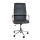 Topsit LEC000152 Ergonomischer Bürostuhl, Kunstleder Chefsessel mit Armlehnen, Schwarz