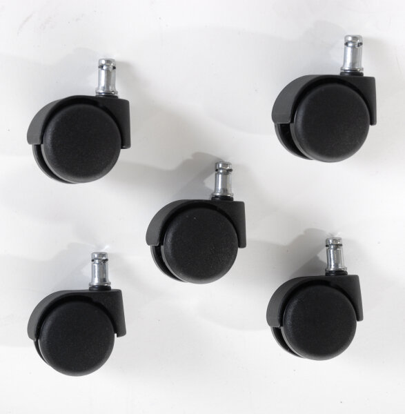 Weichbodenrollen  50 mm, 11 mm Stift