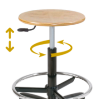 Topsit IND06 Arbeitshocker